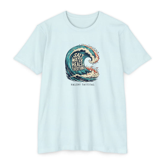 Salt Water Heals Everything T-Shirt — Malibu Tactical