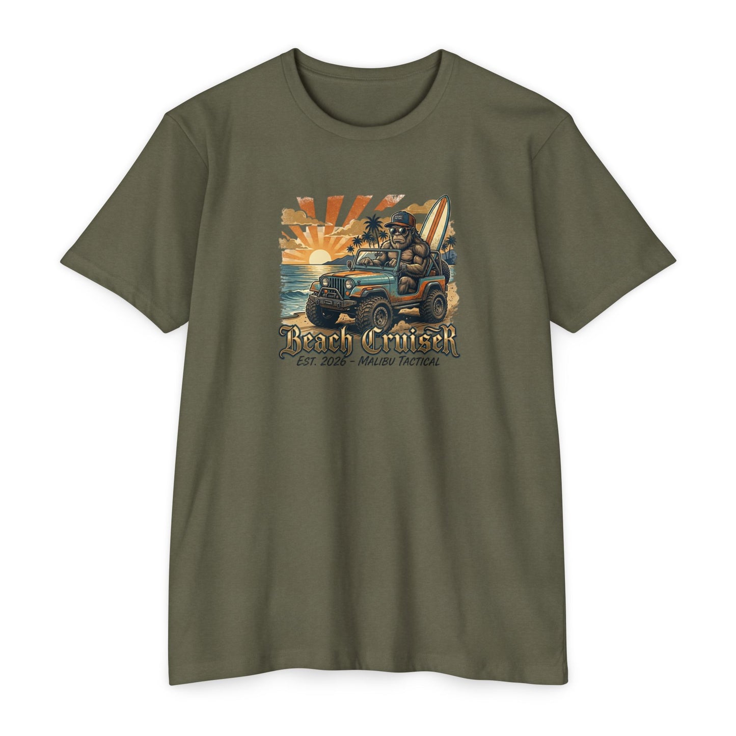 Beach Cruiser T-Shirt — Malibu Tactical