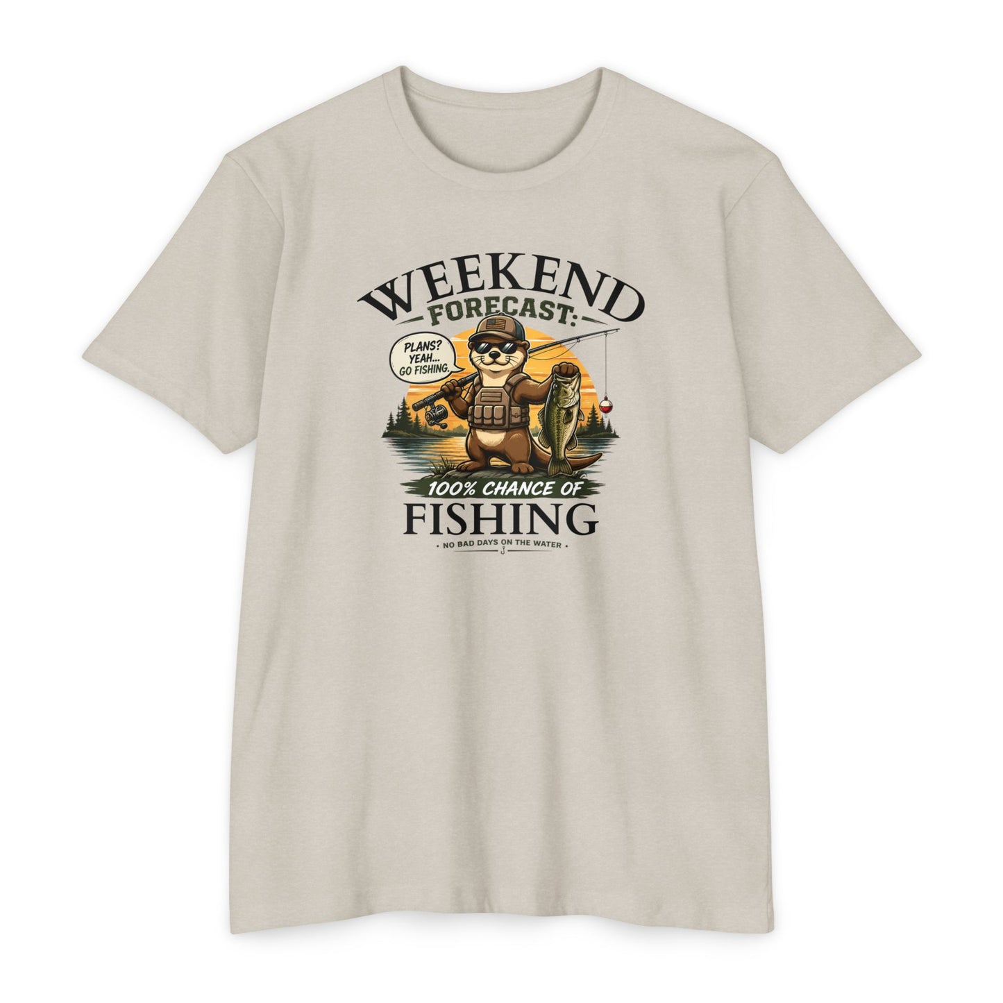Weekend Forecast — Otter Edition T-Shirt — Malibu Tactical