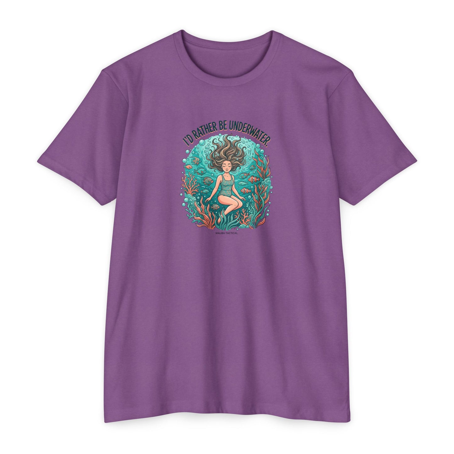 I'd Rather Be Underwater T-Shirt — Malibu Tactical