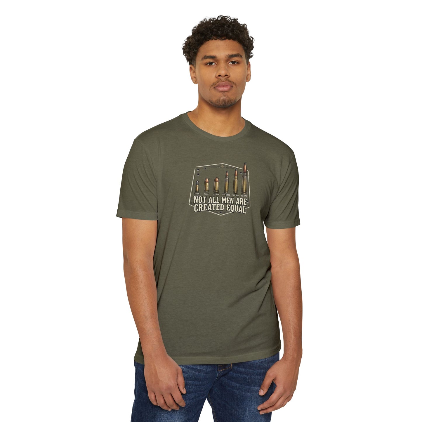 Not All Men Are Created Equal T-Shirt — Malibu Tactical