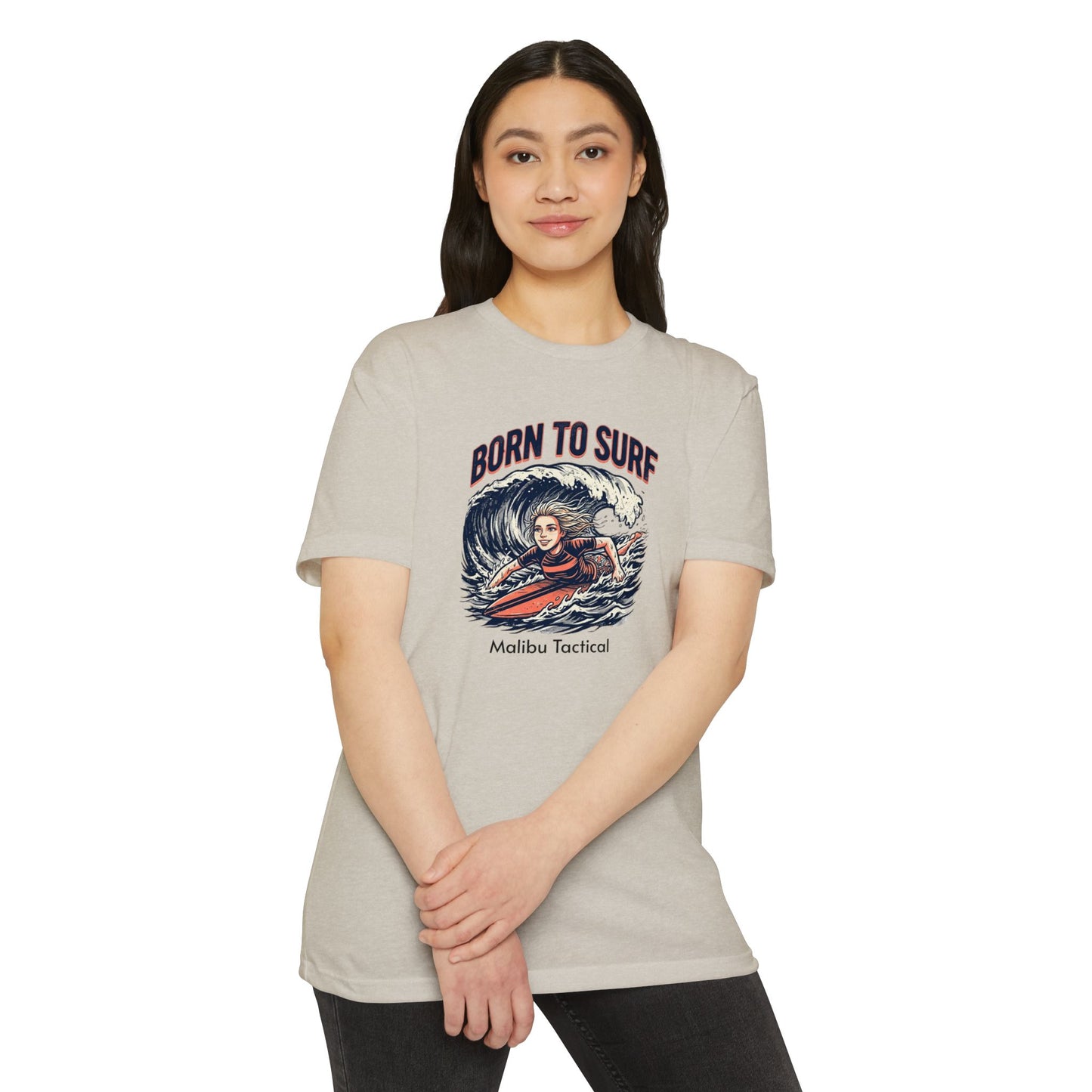 Born to Surf T-Shirt — Malibu Tactical