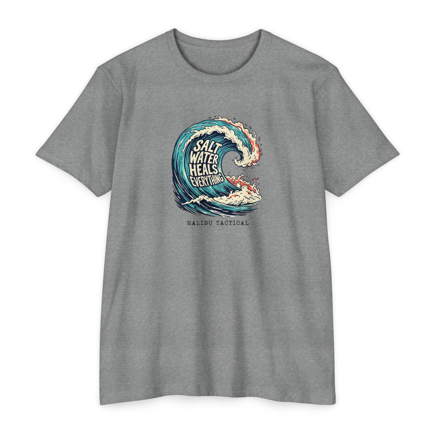 Salt Water Heals Everything T-Shirt — Malibu Tactical
