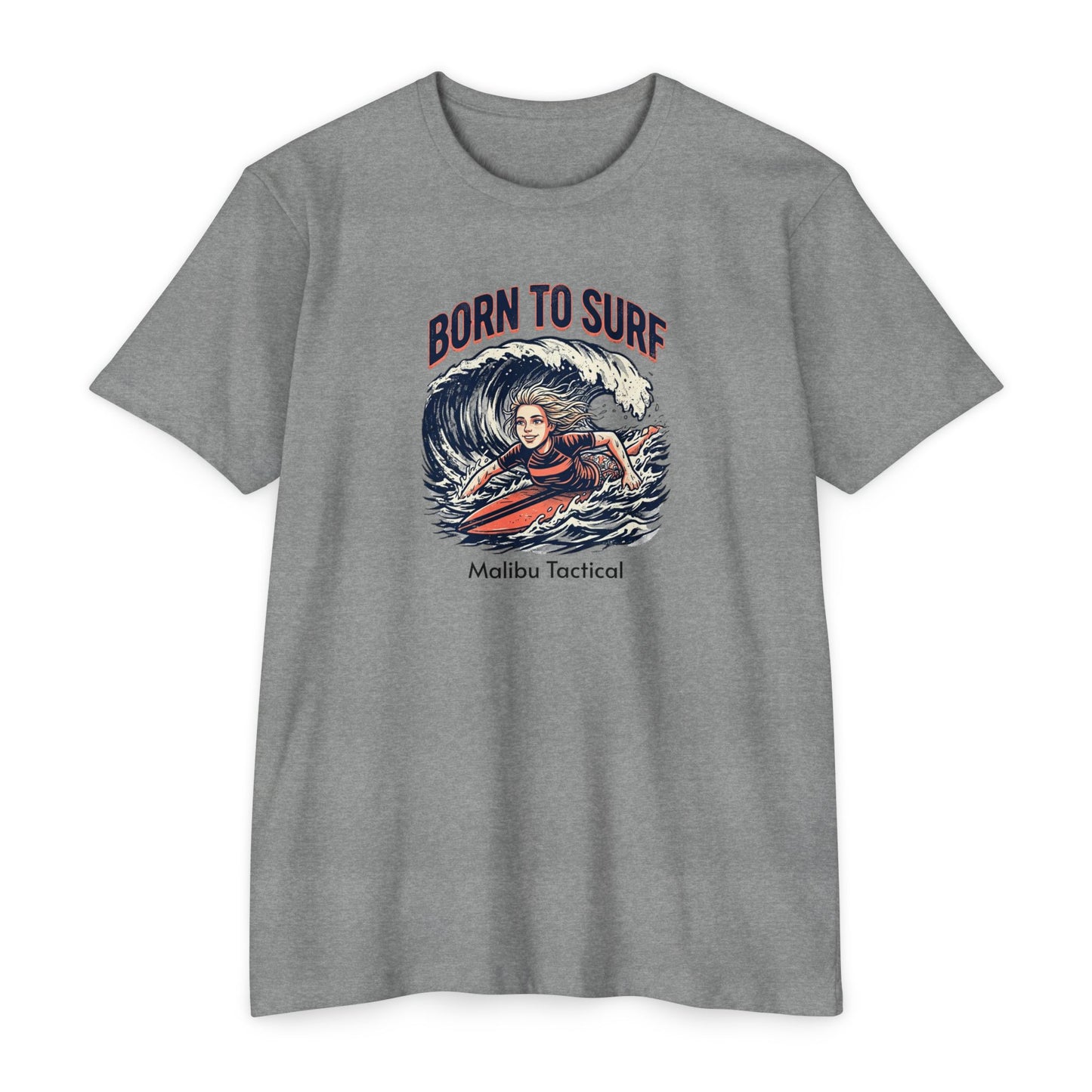 Born to Surf T-Shirt — Malibu Tactical
