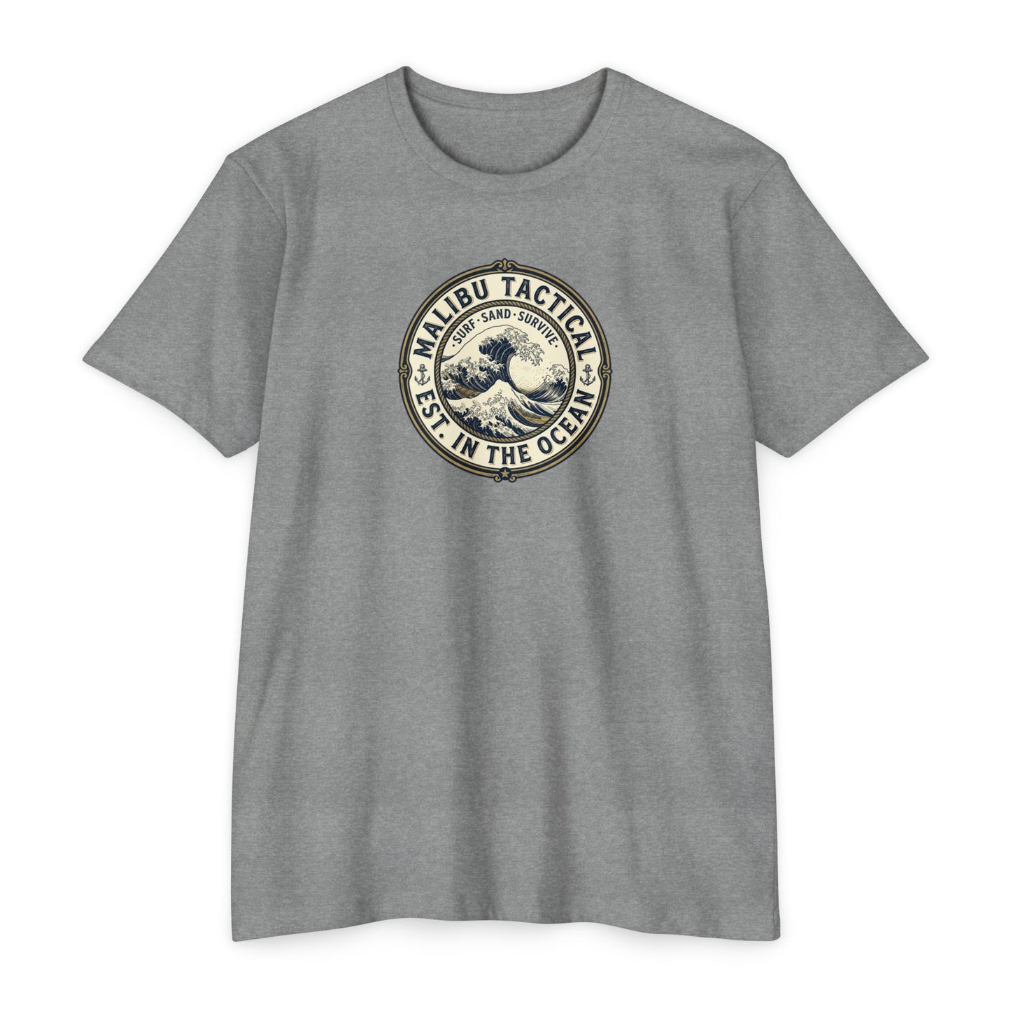 Surf. Sand. Survive. T-Shirt — Malibu Tactical