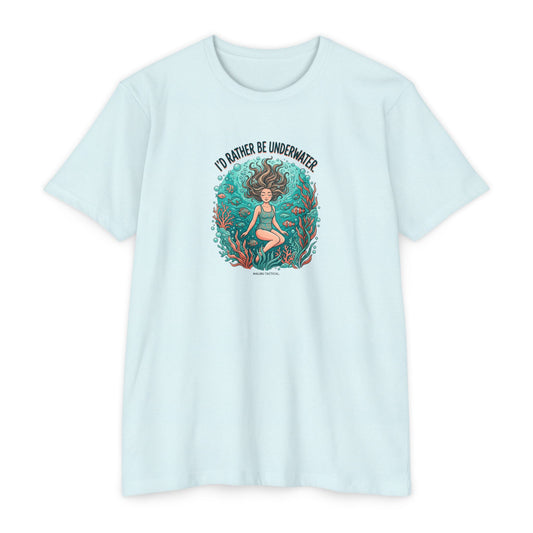 I'd Rather Be Underwater T-Shirt — Malibu Tactical