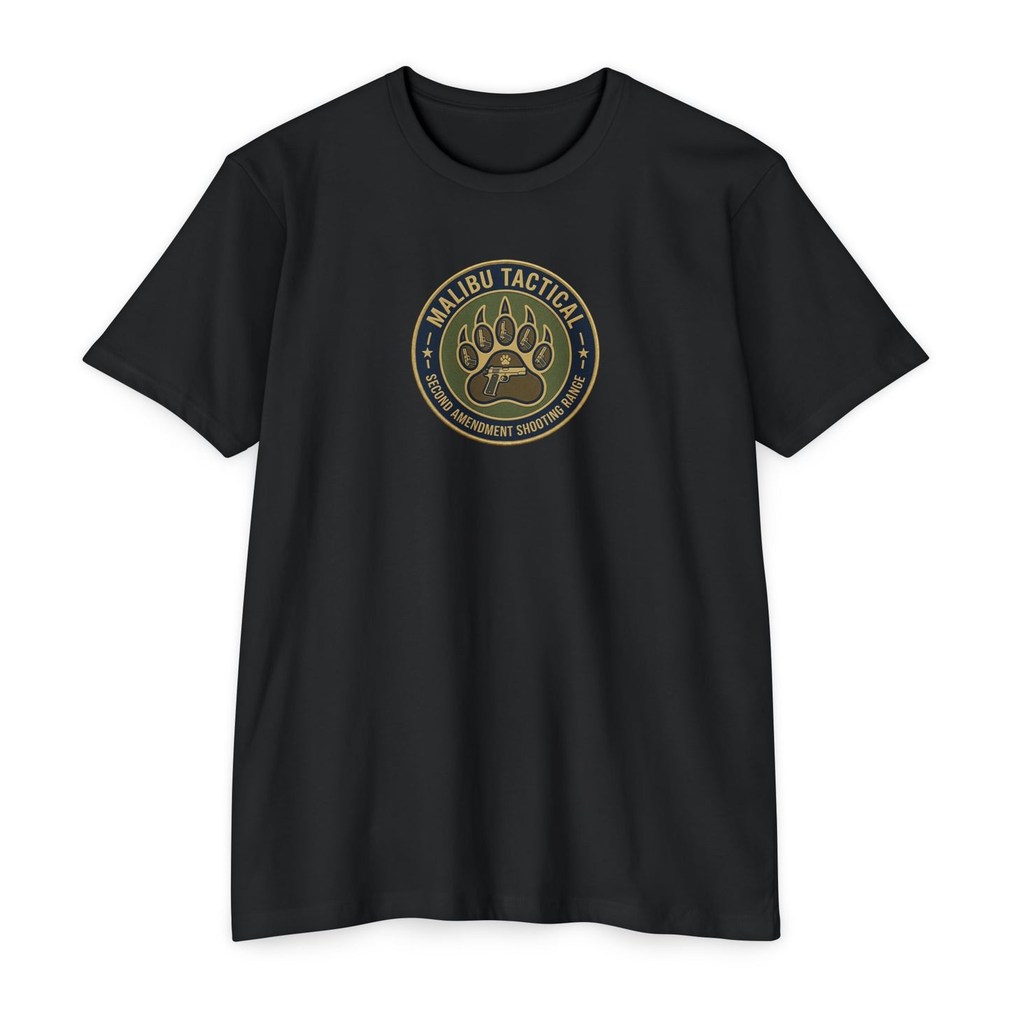 Second Amendment Shooting Range T-Shirt — Malibu Tactical