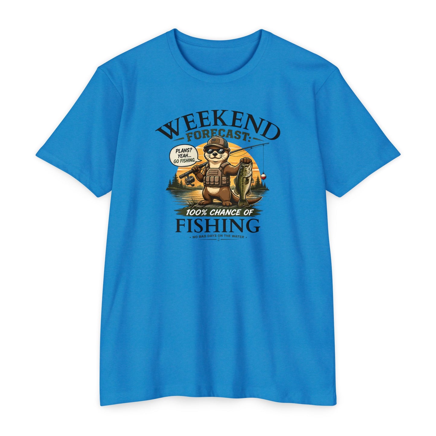 Weekend Forecast — Otter Edition T-Shirt — Malibu Tactical