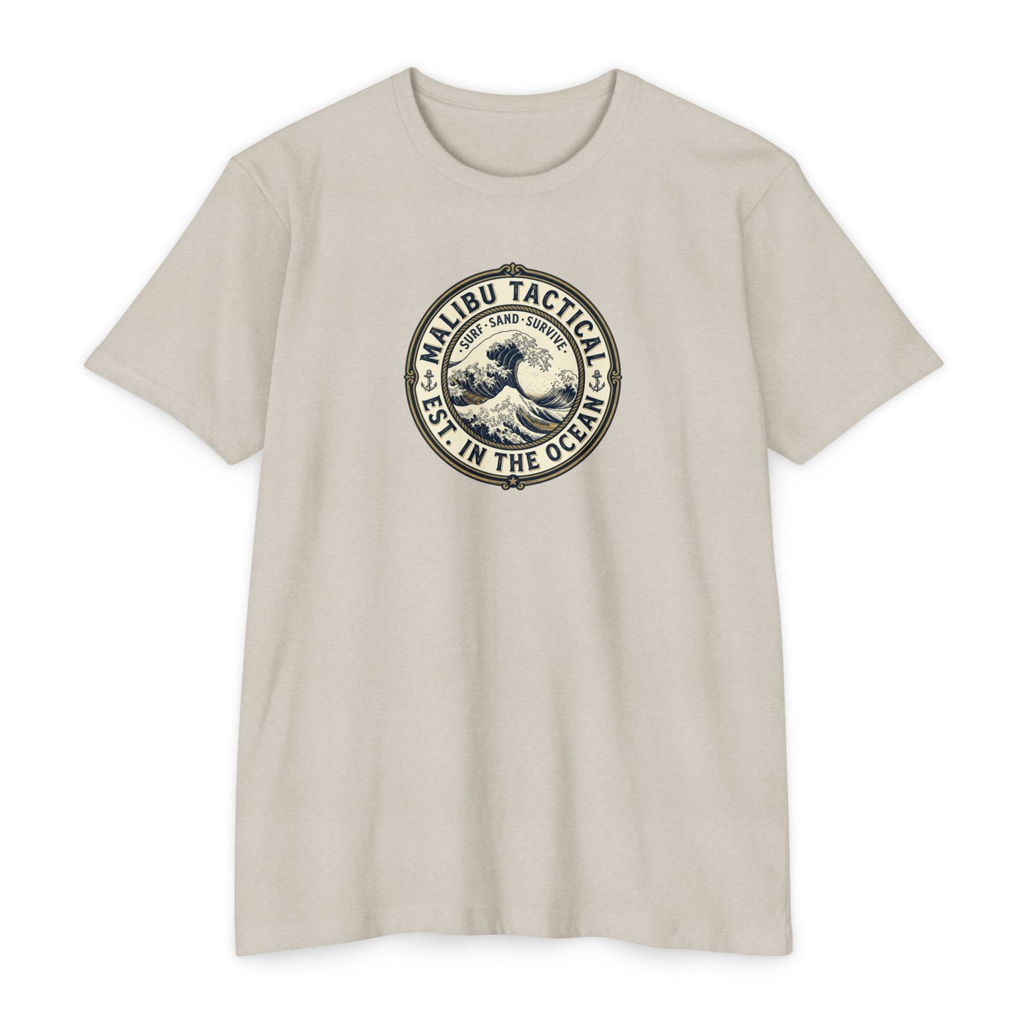 Surf. Sand. Survive. T-Shirt — Malibu Tactical