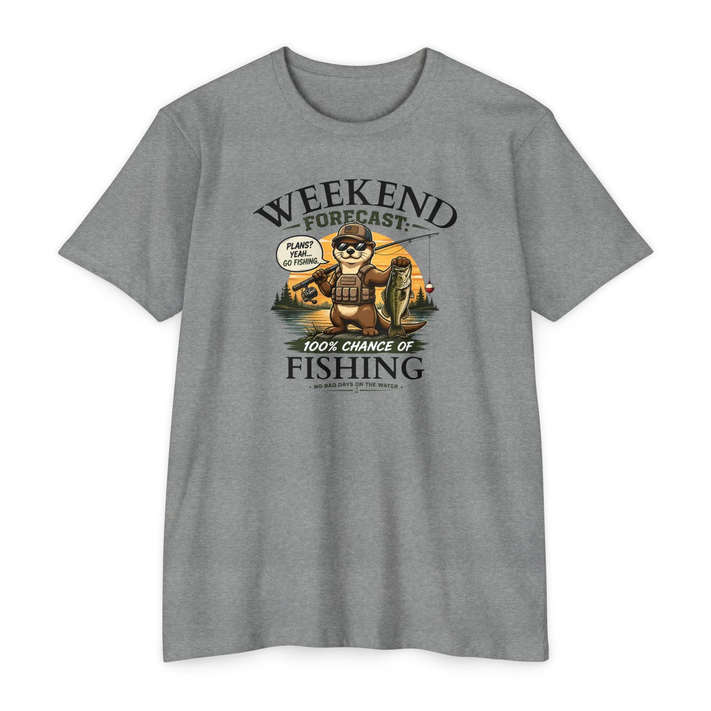 Weekend Forecast — Otter Edition T-Shirt — Malibu Tactical