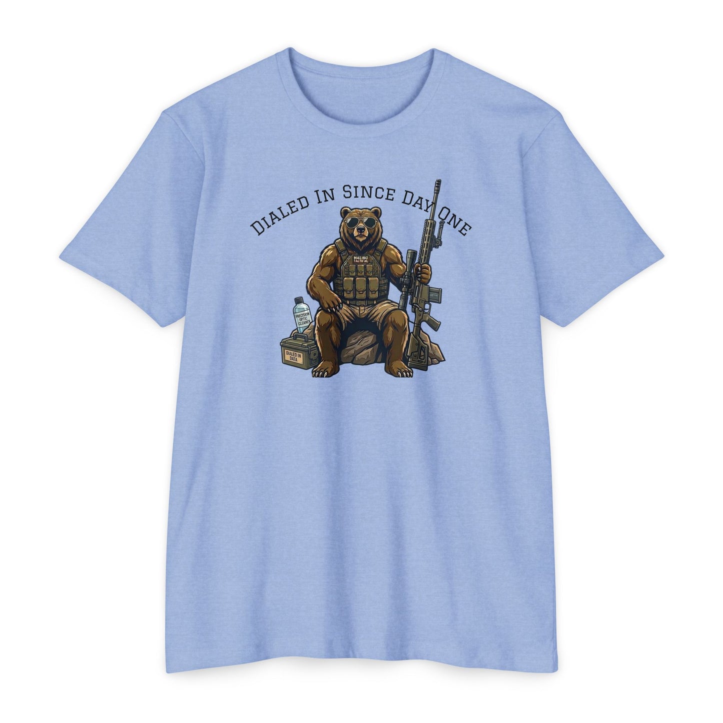 Dialed In Since Day One T-Shirt — Malibu Tactical