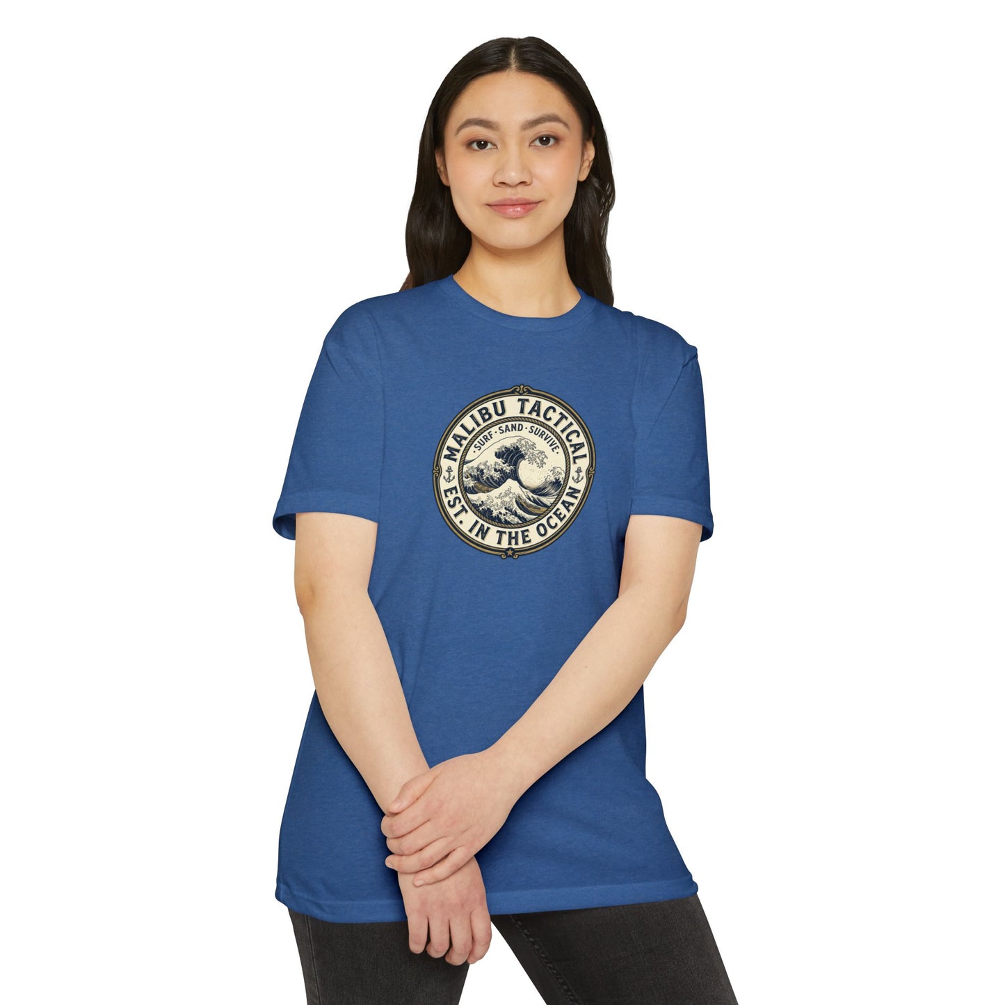 Surf. Sand. Survive. T-Shirt — Malibu Tactical