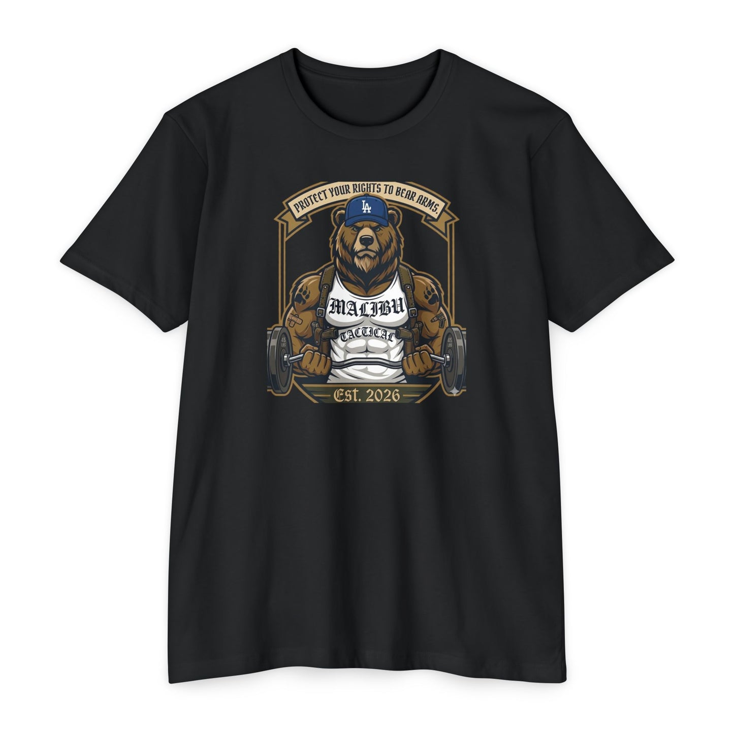 Right to Bear Arms T-Shirt — Malibu Tactical