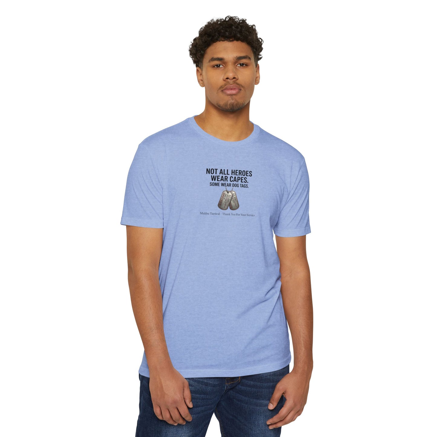 Not All Heroes Wear Capes T-Shirt — Malibu Tactical