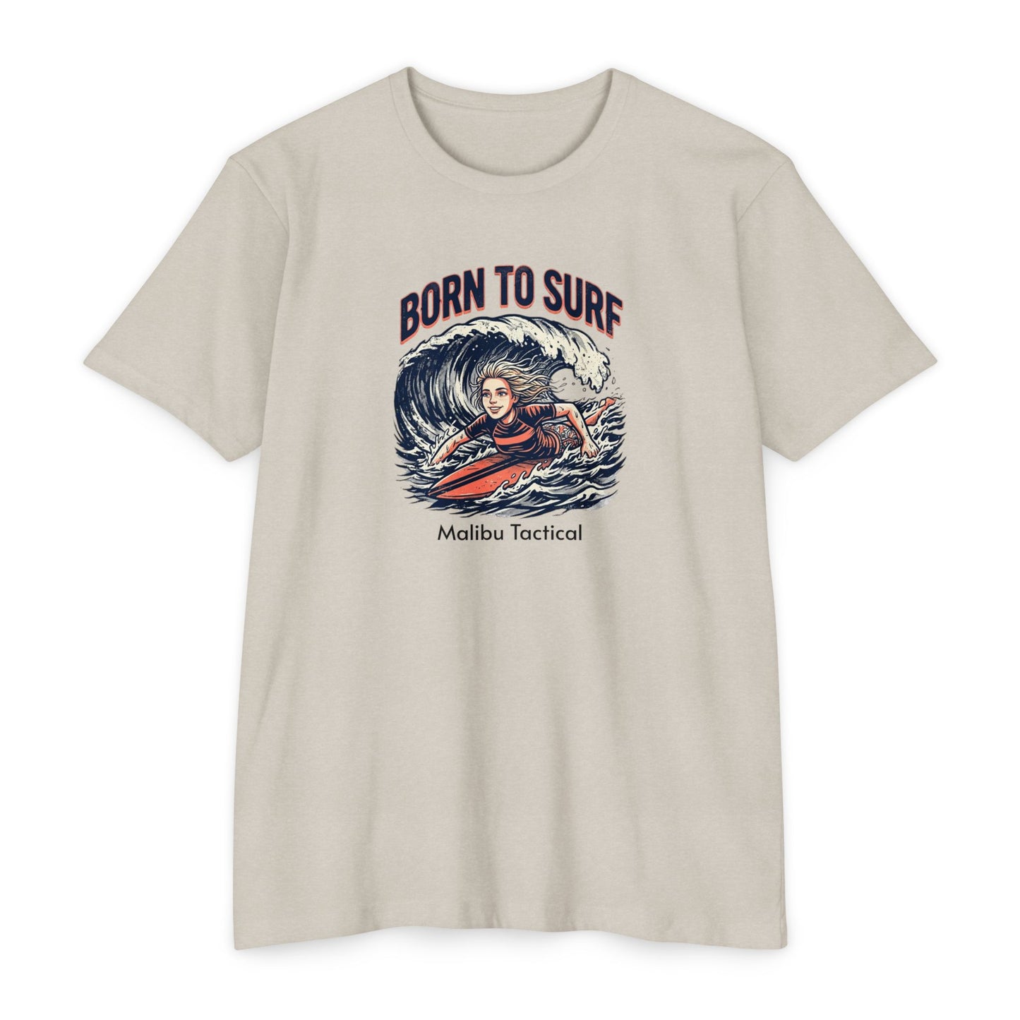 Born to Surf T-Shirt — Malibu Tactical