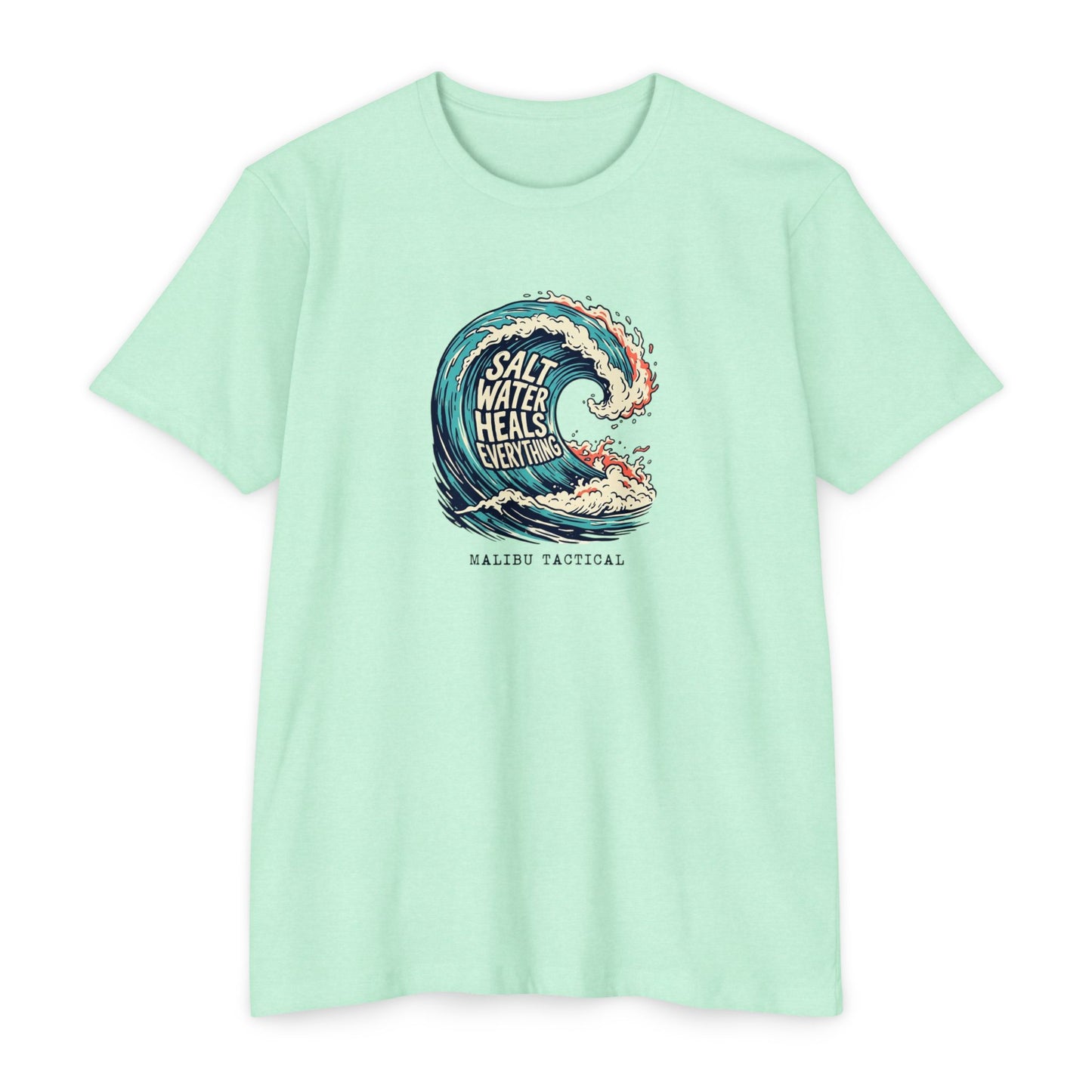 Salt Water Heals Everything T-Shirt — Malibu Tactical