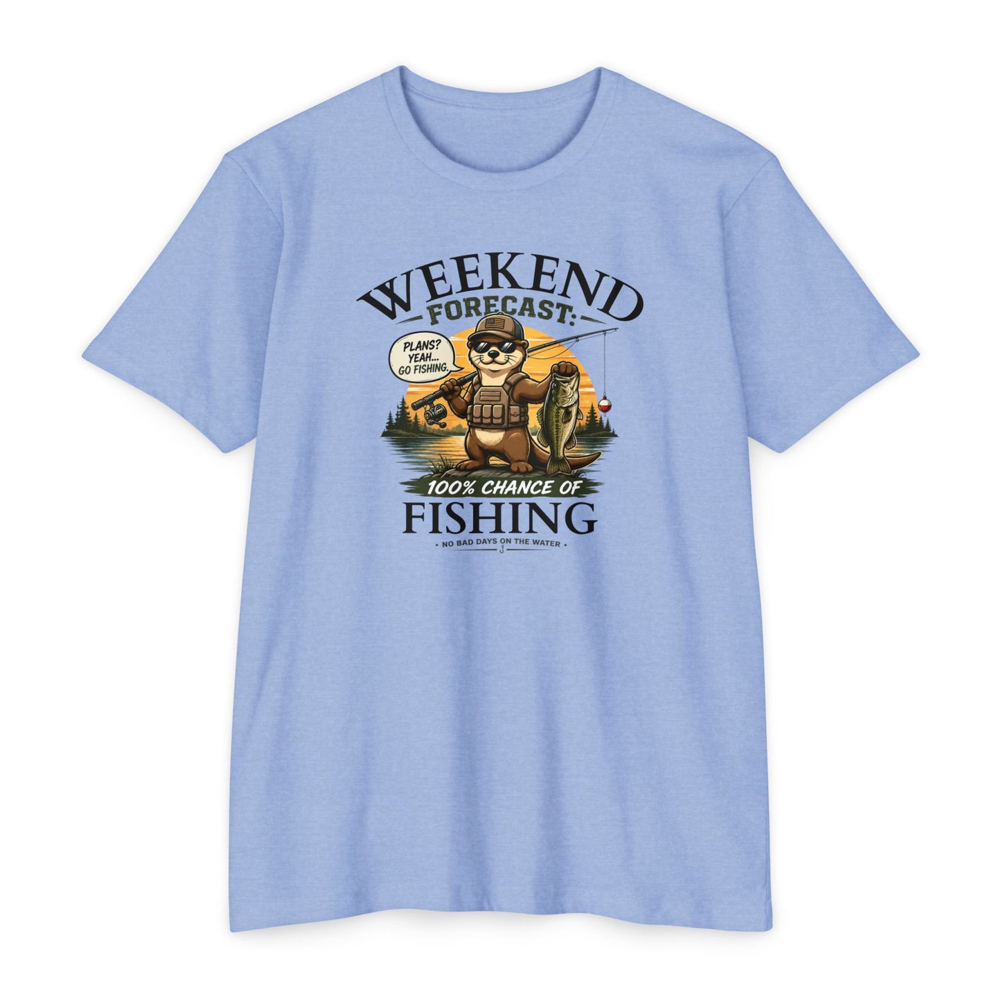 Weekend Forecast — Otter Edition T-Shirt — Malibu Tactical