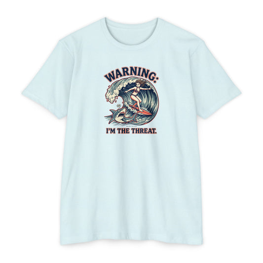 Warning: I'm the Threat T-Shirt — Malibu Tactical