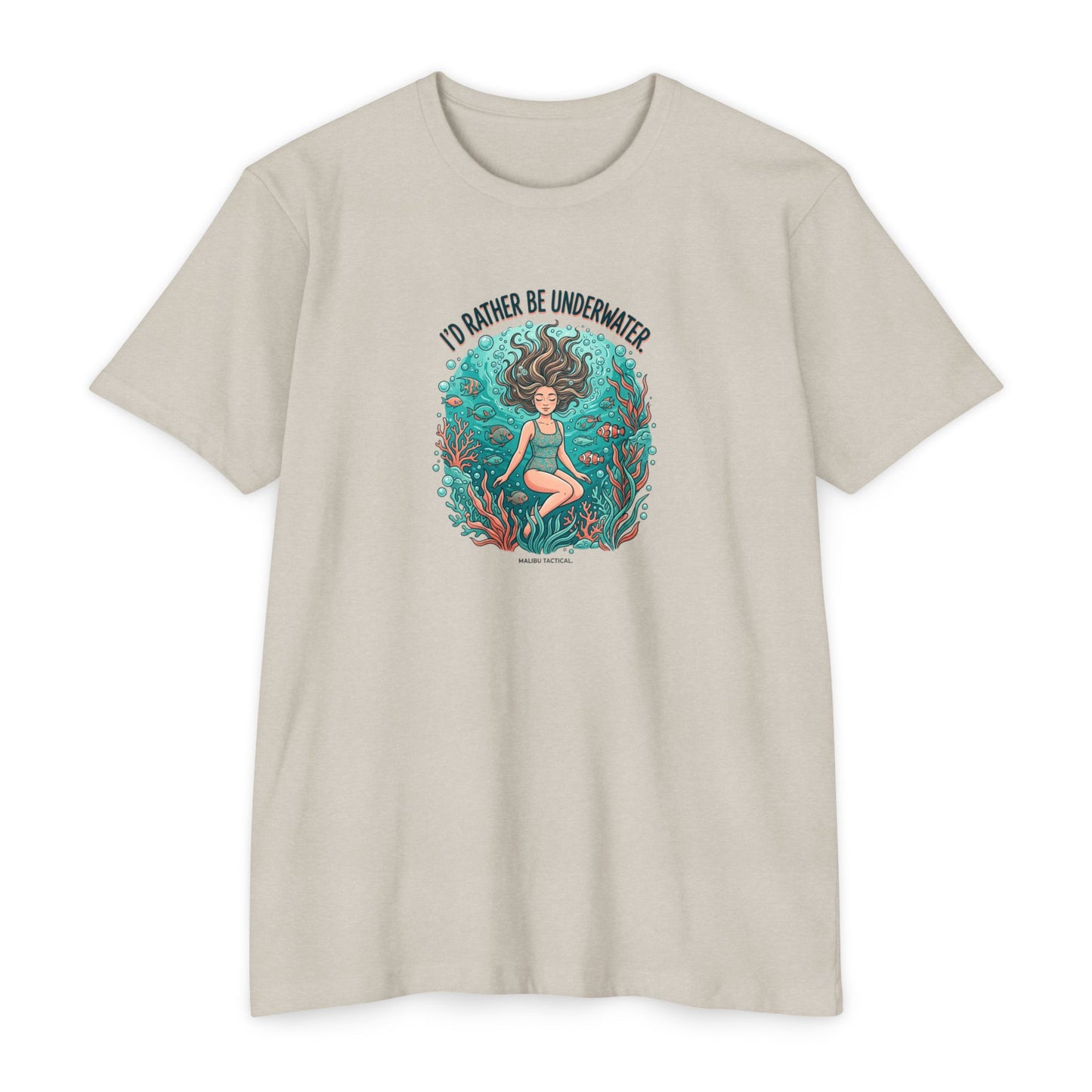I'd Rather Be Underwater T-Shirt — Malibu Tactical