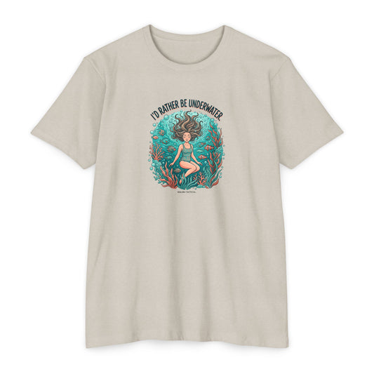 I'd Rather Be Underwater T-Shirt — Malibu Tactical