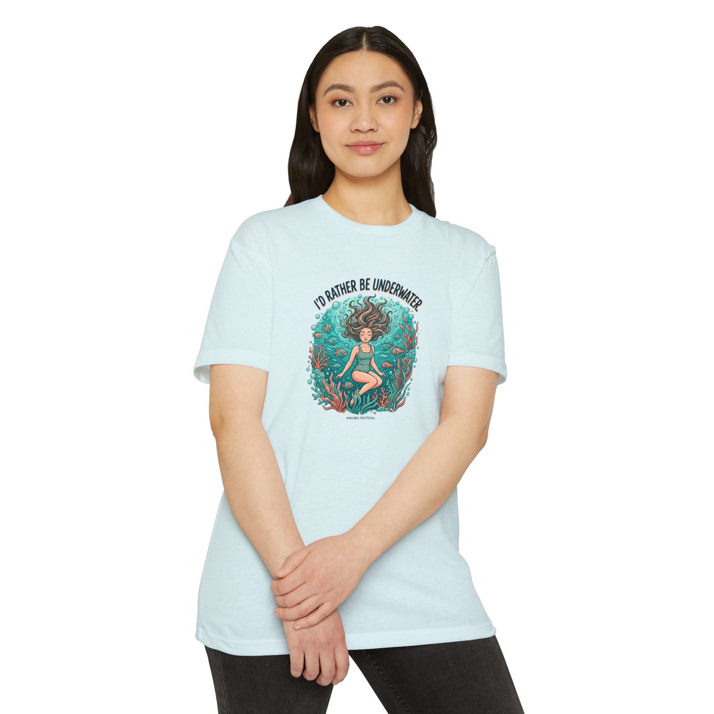 I'd Rather Be Underwater T-Shirt — Malibu Tactical