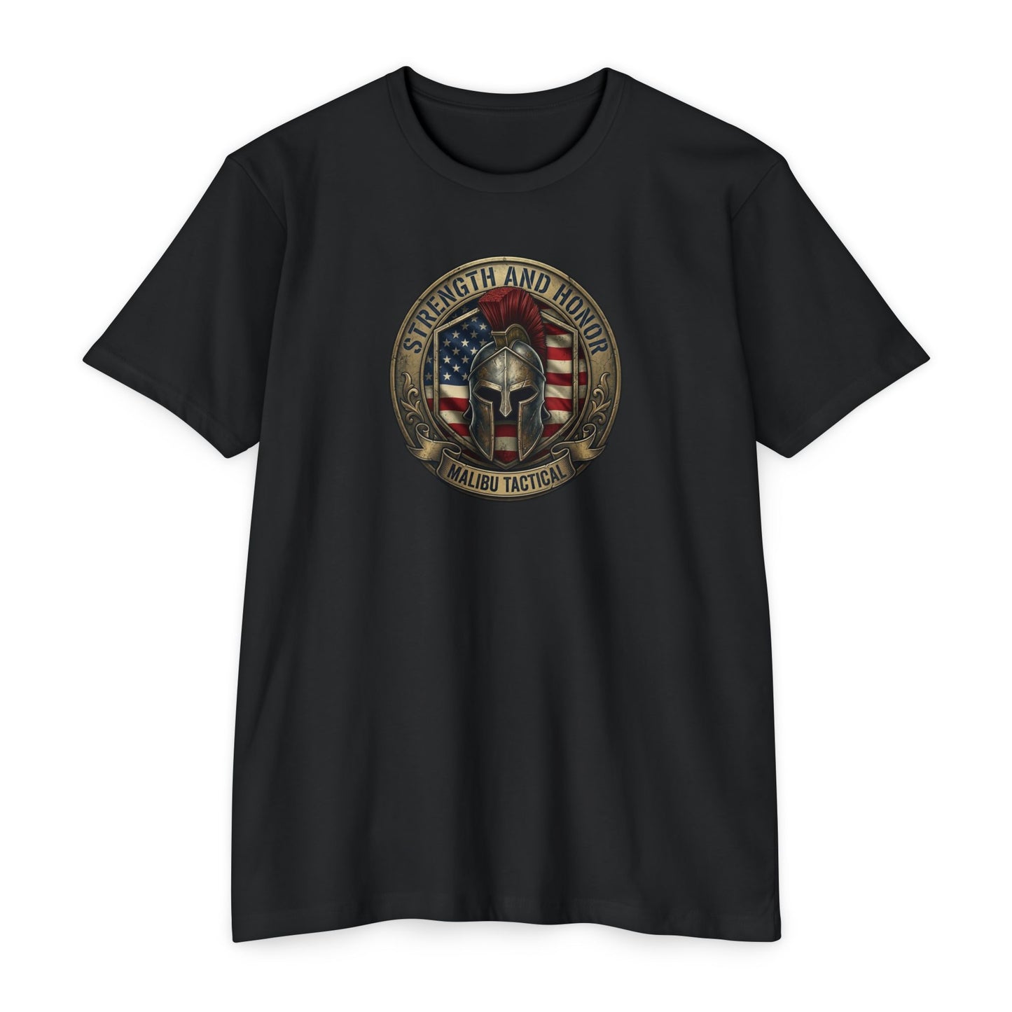 Strength And Honor T-Shirt — Malibu Tactical