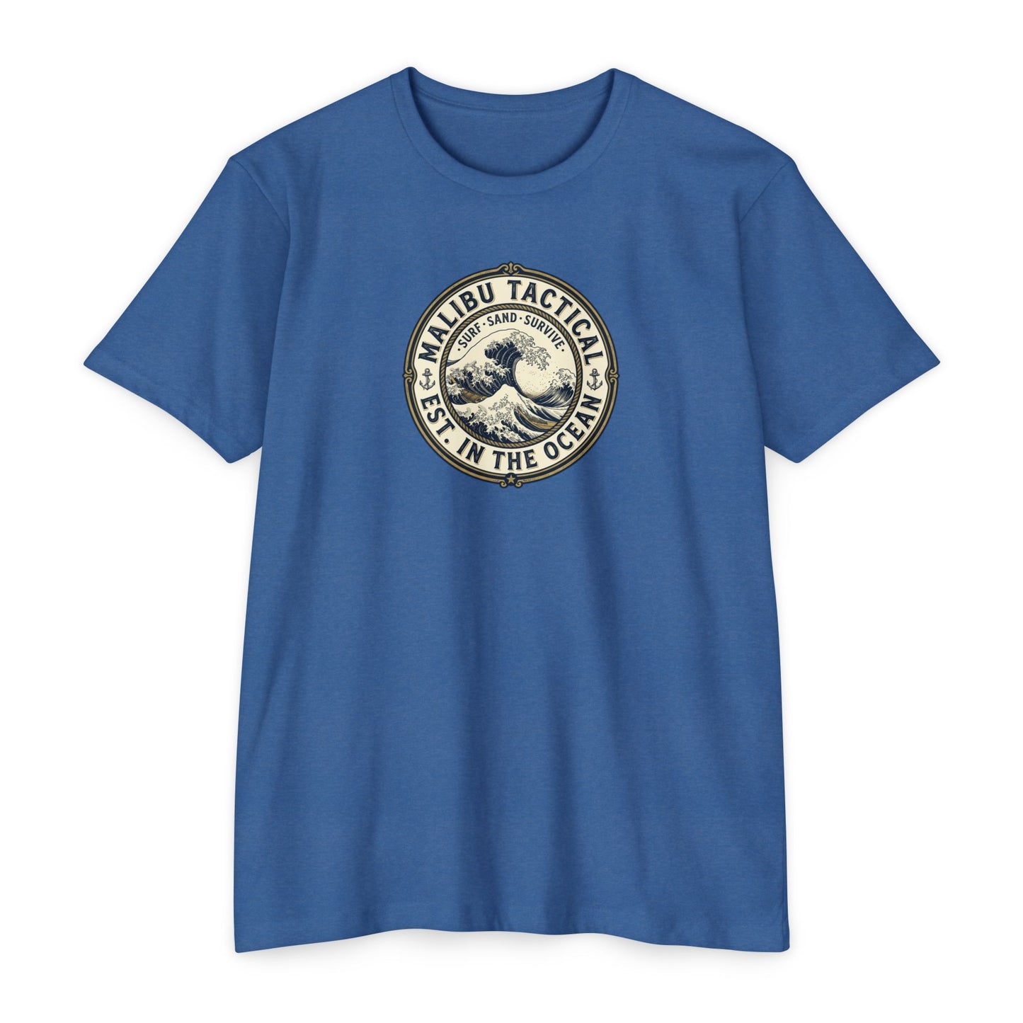 Surf. Sand. Survive. T-Shirt — Malibu Tactical