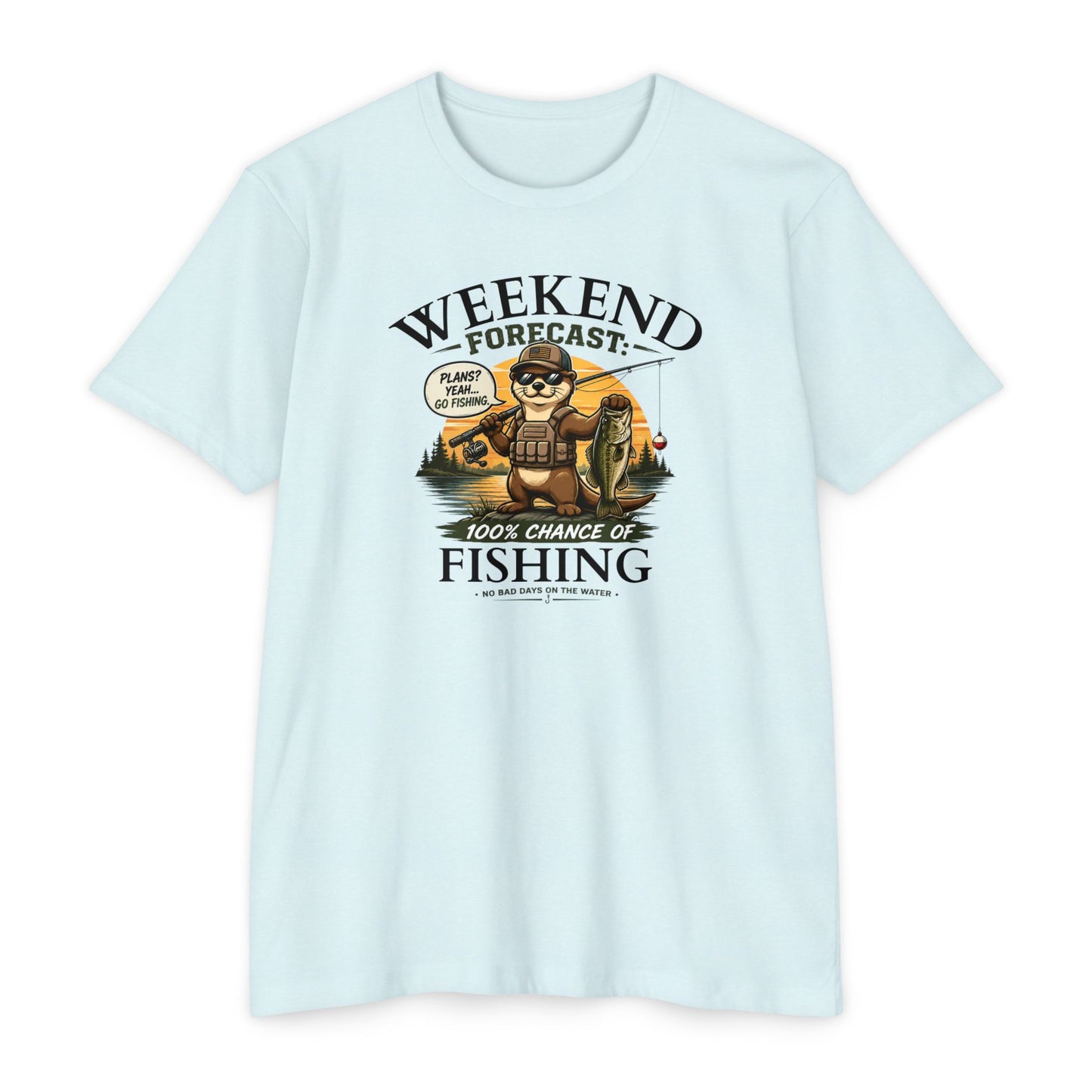 Weekend Forecast — Otter Edition T-Shirt — Malibu Tactical
