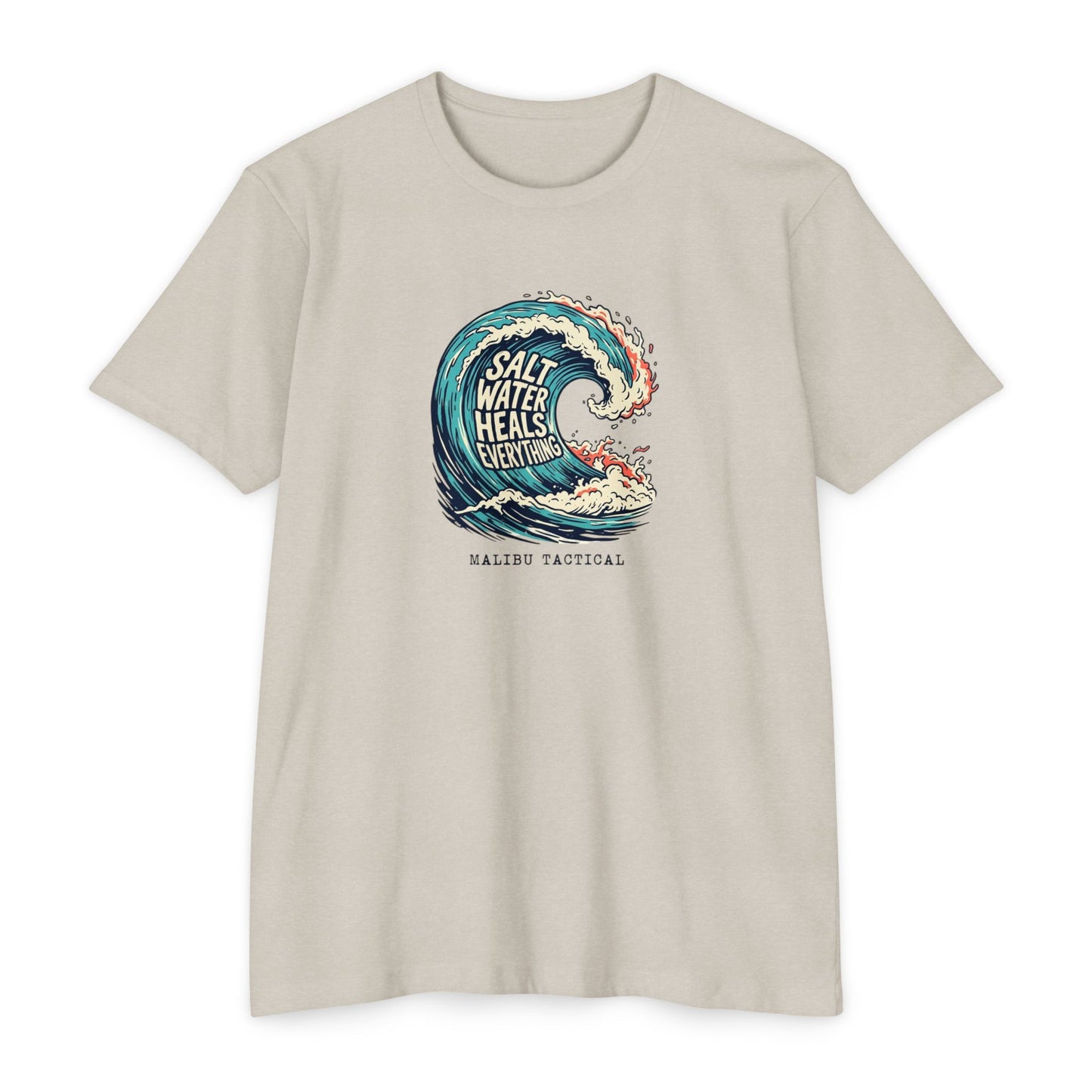 Salt Water Heals Everything T-Shirt — Malibu Tactical