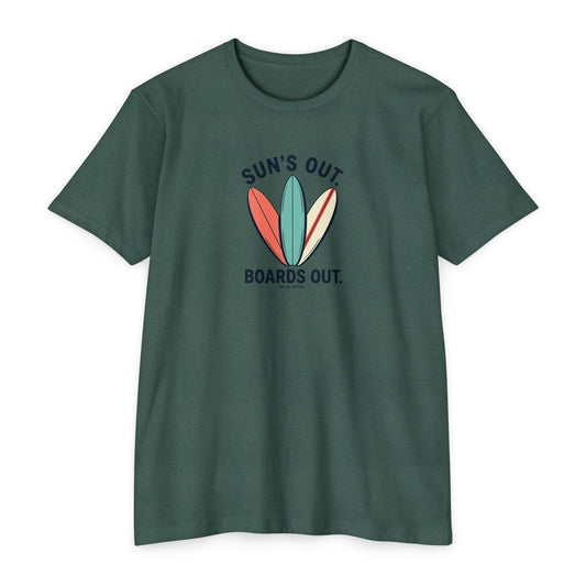 Sun's Out, Boards OutT-Shirt — Malibu Tactical