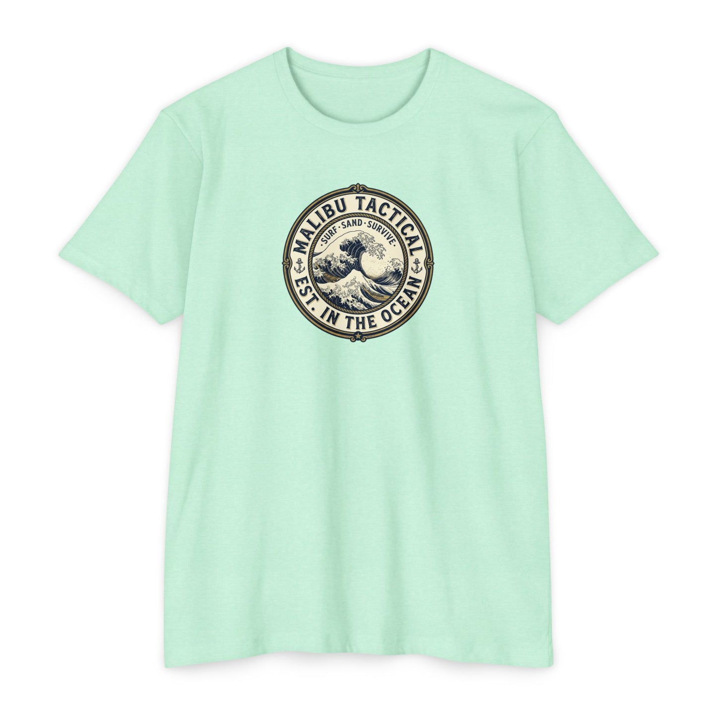 Surf. Sand. Survive. T-Shirt — Malibu Tactical
