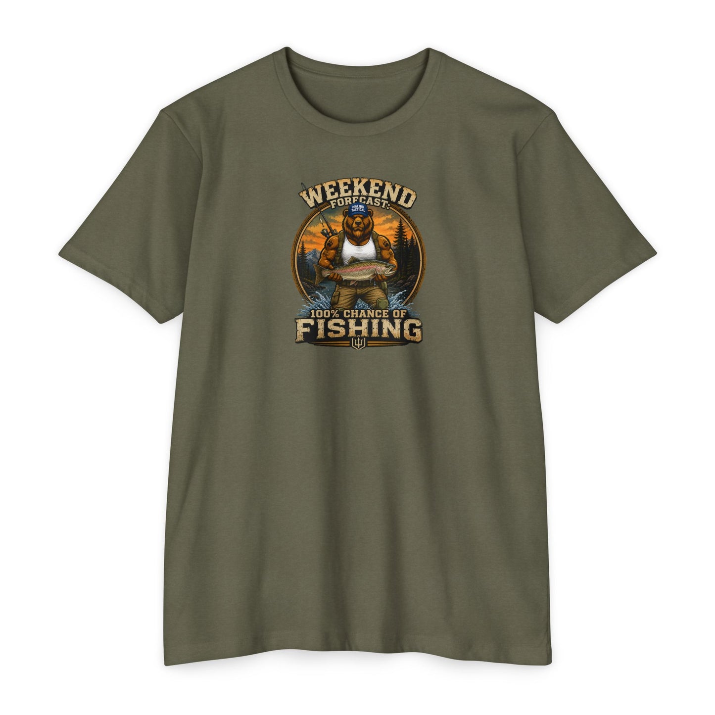 Weekend Forecast T-Shirt — Malibu Tactical